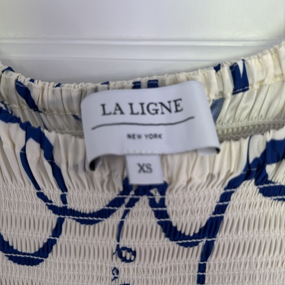 La Ligne NYC smocked Juliette midi dress - Picture 5 of 8